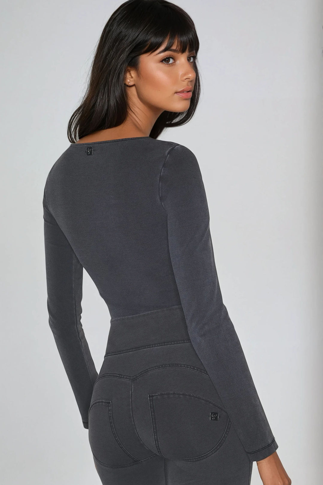 (WRUP29HF419-J125N) High Waist Flared WR.UP®  met Stylisch Stitches