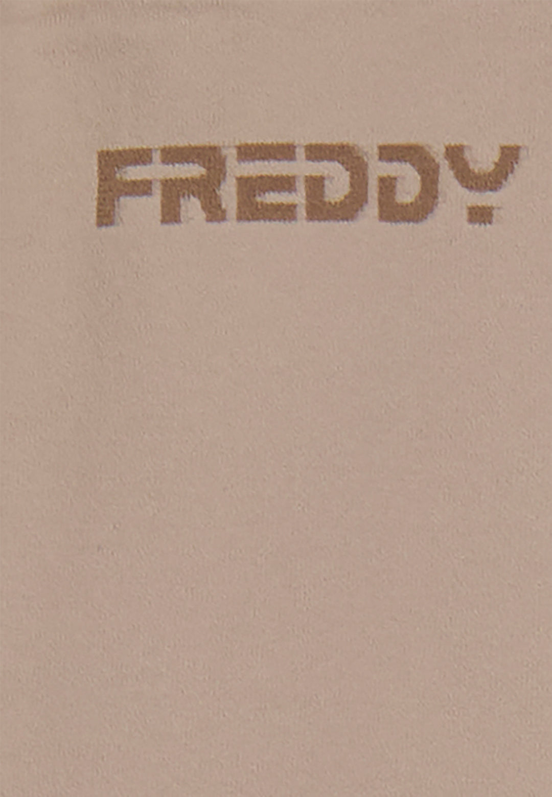 F25WSMP2-Z41 Flared Legging met Super Hoge Taille in Ribstructuur