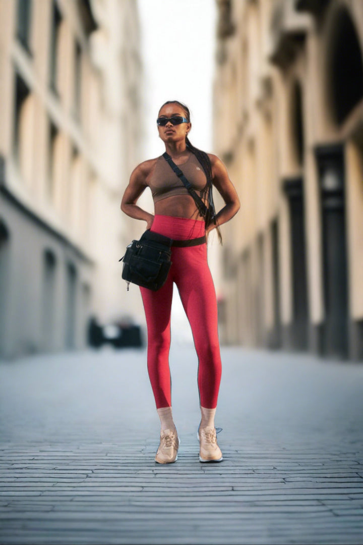 (F3WSFB10-M105) Seamless Bra with Crossed Shoulder Straps