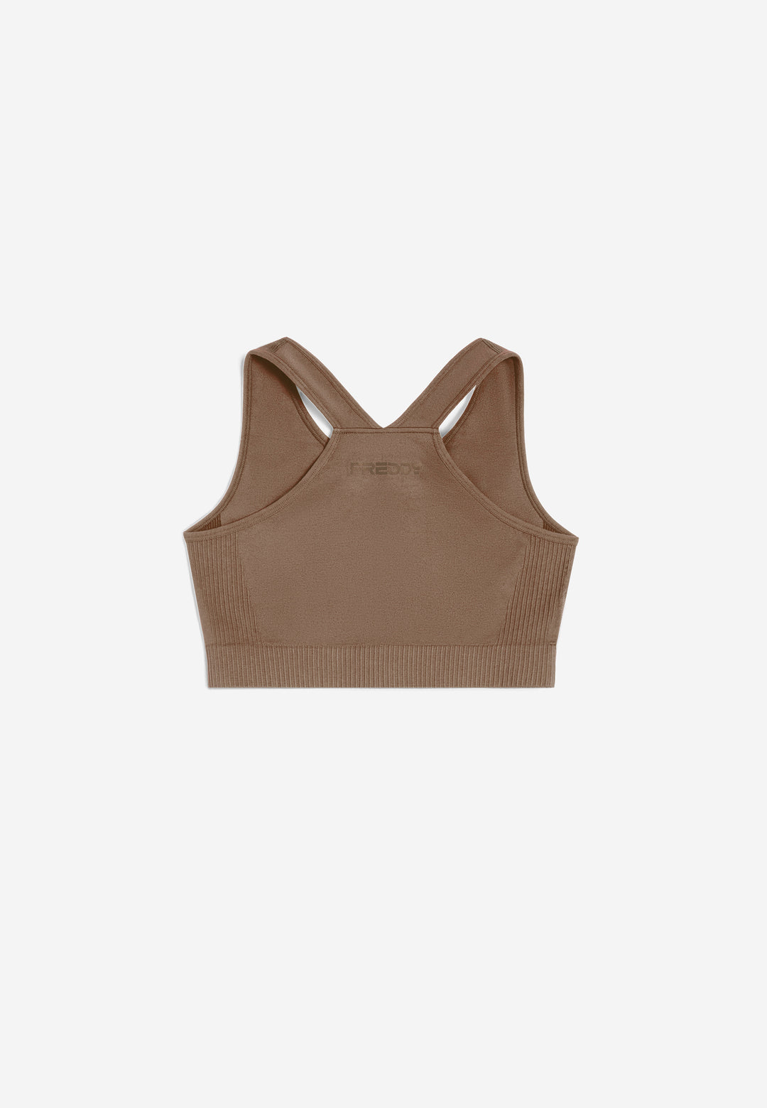 (F3WSFB10-M105) Seamless Bra with Crossed Shoulder Straps