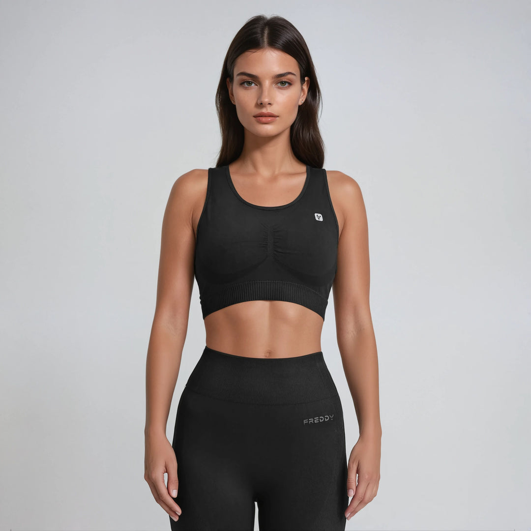 (F3WSFB9-N) Medium Support Seamless Sports Bra