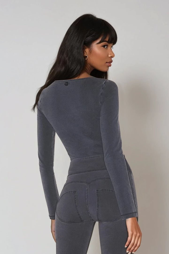 (F4WTWY4-J125N) Stoere Denim Look Body