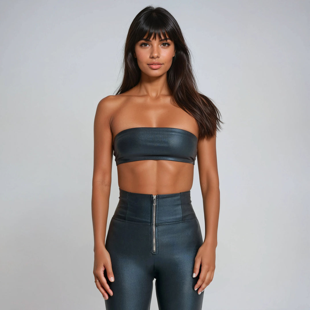 (WRUP2HHS453-N1) D.I.W.O.®  Super High Waist met een Shiny Coating