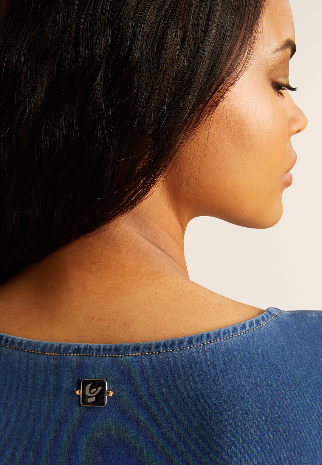 (S25WTWY3-J4Z)  Soft Stretch Denim-Look Body