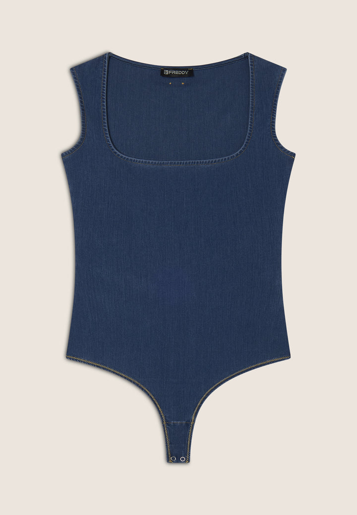 (S25WTWY3-J4Z)  Soft Stretch Denim-Look Body