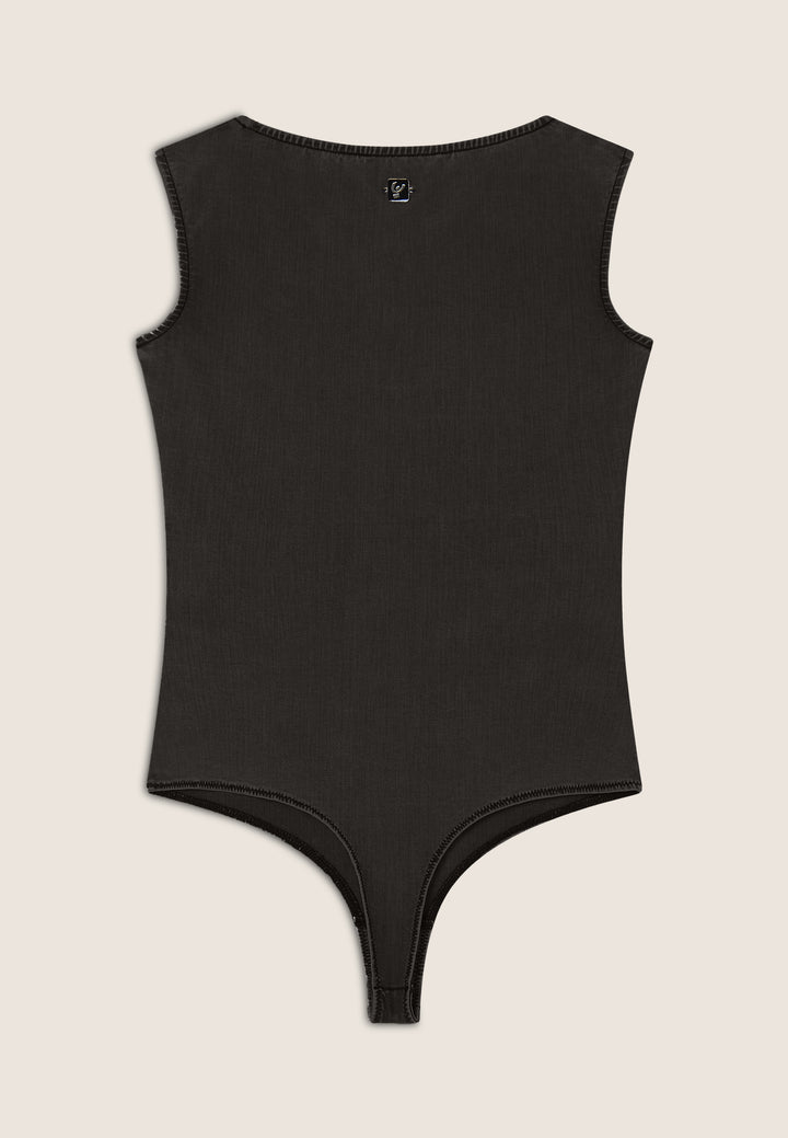 (S25WTWY3-J7N)  Soft Stretch Denim-Look Body