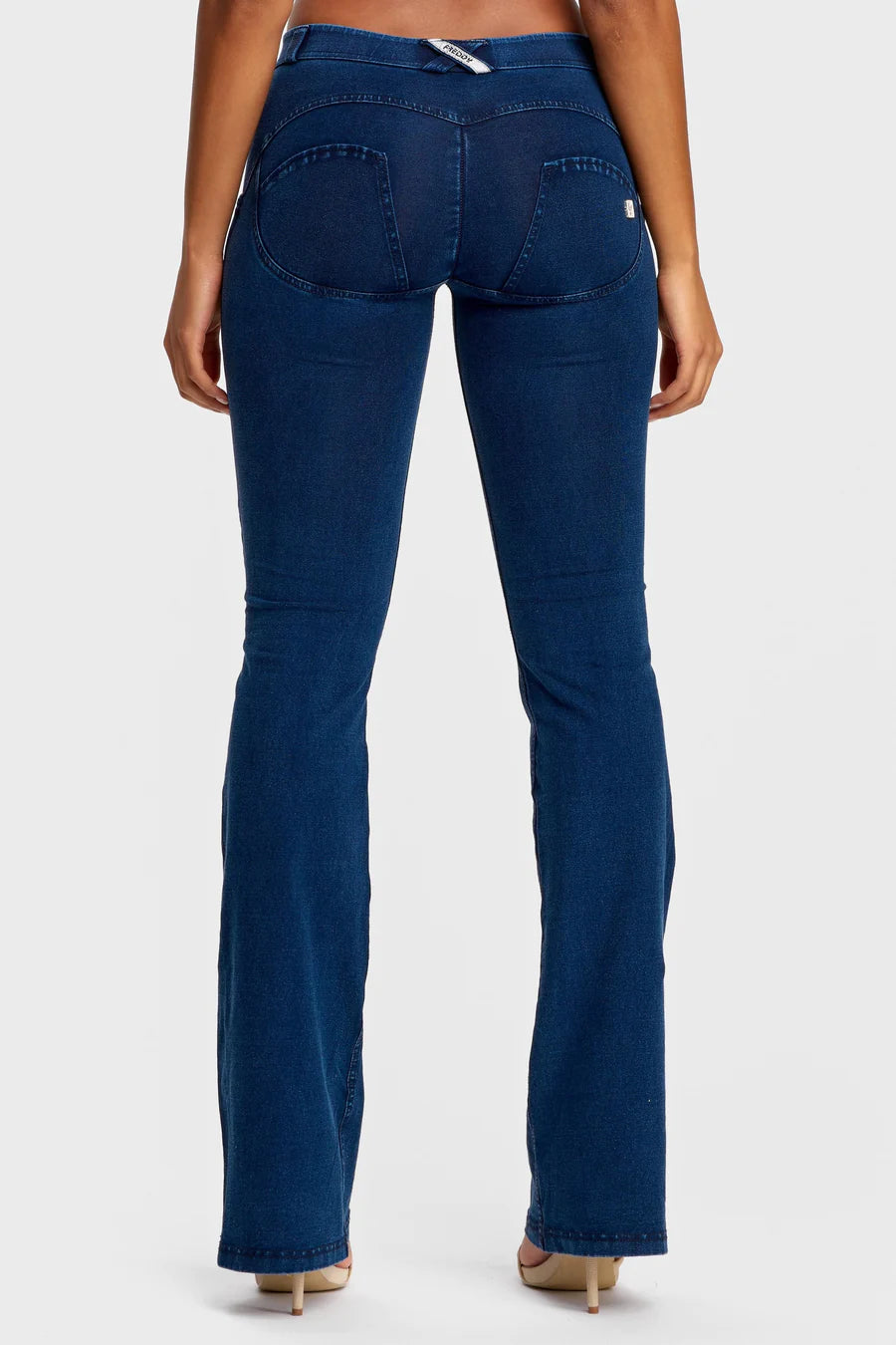 (WRUP11RC002ORG-J0B) Blauwe WR.UP®  Flared Jeans met een Regular Waist