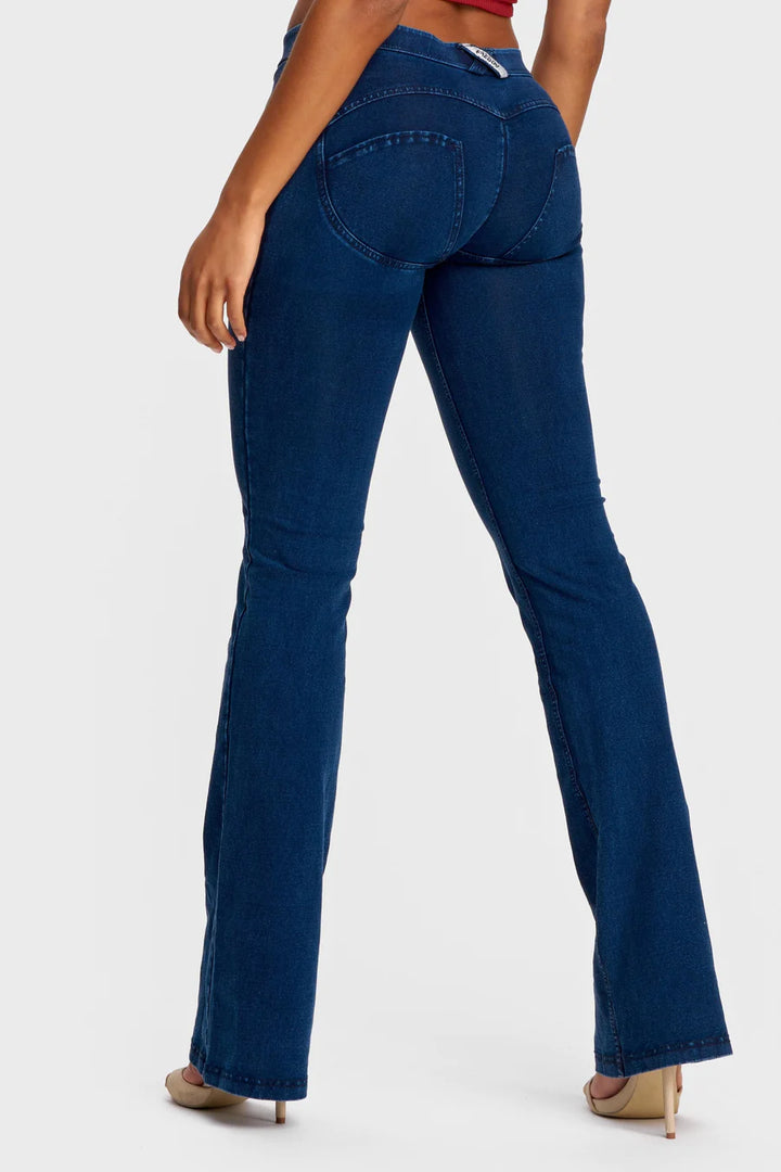 (WRUP11RC002ORG-J0B) Blauwe WR.UP®  Flared Jeans met een Regular Waist