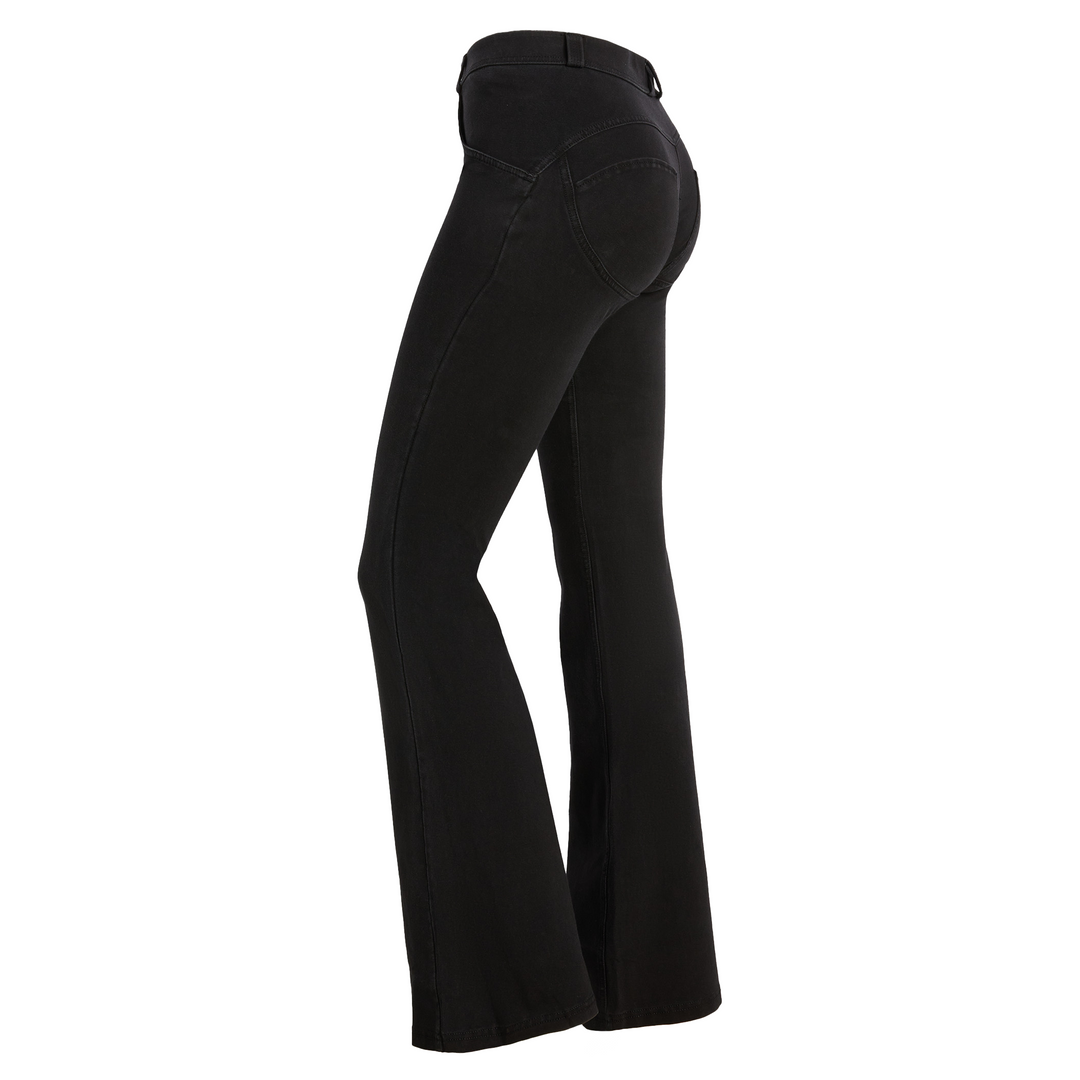 (WRUP11RC002ORG-J7N) ♥ Flared Denim Look Wr.Up® met een Regular Waist ♥