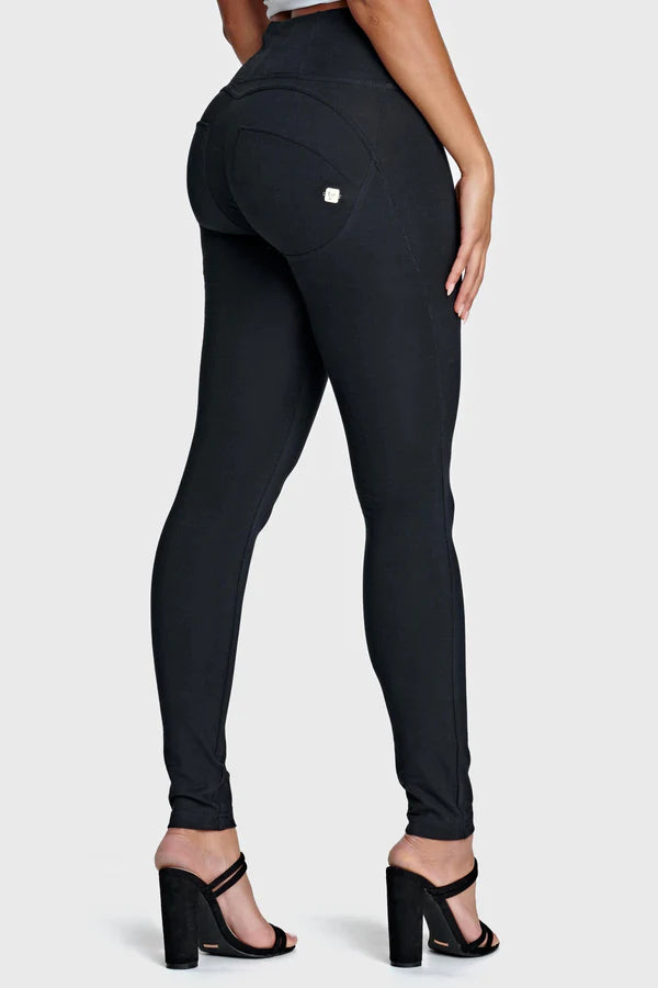 (WRUP2HC001ORG-N) Basic WR.UP® met een Hoge Taille en Ritssluiting in Zacht Katoen