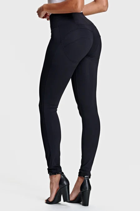 (WRUP2HC005REC-N)  Zwarte D.I.W.O.® PRO Hoge Taille WR.UP® met Zip