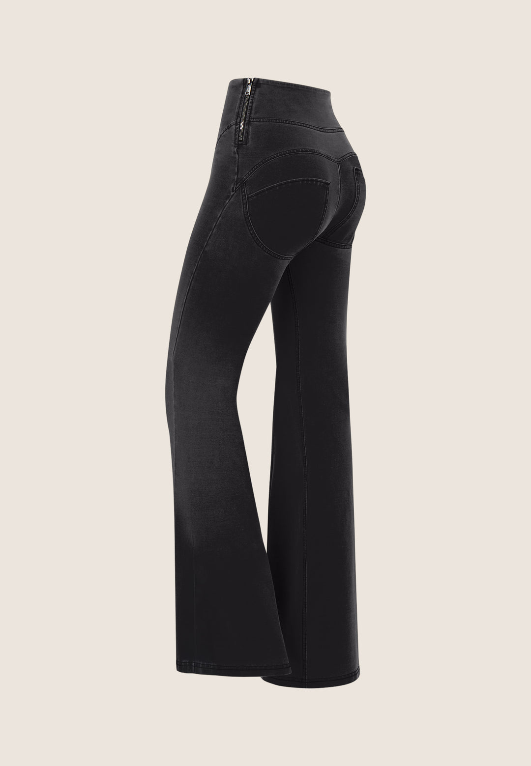 (WRUP29HF419-J125N) High Waist Flared WR.UP®  met Stylisch Stitches