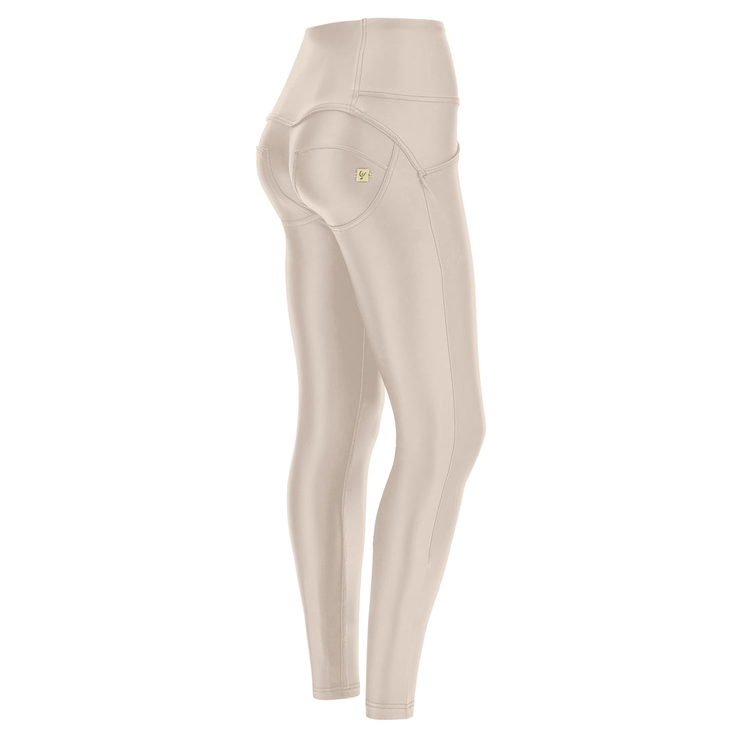 (WRUP2BHC006PREC-Z102) Leather Look WR.UP® met Hoge Taille en Knoopsluiting