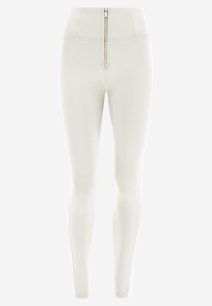 (WRUP1HC001ORG-I35) Basic WR.UP® met een Hoge Taille en Ritssluiting in Zacht Katoen