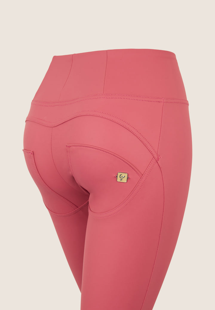 (WRUP2HC006PREC-P52) Leather Look WR.UP® met Hoge Taille en Rits Sluiting