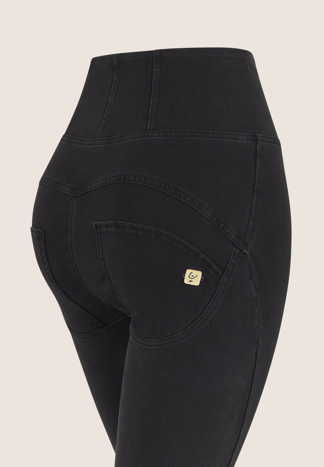 (WRUP2HHC002ORG-J7N) Denim Look WR.UP® met een Super Hoge Taille