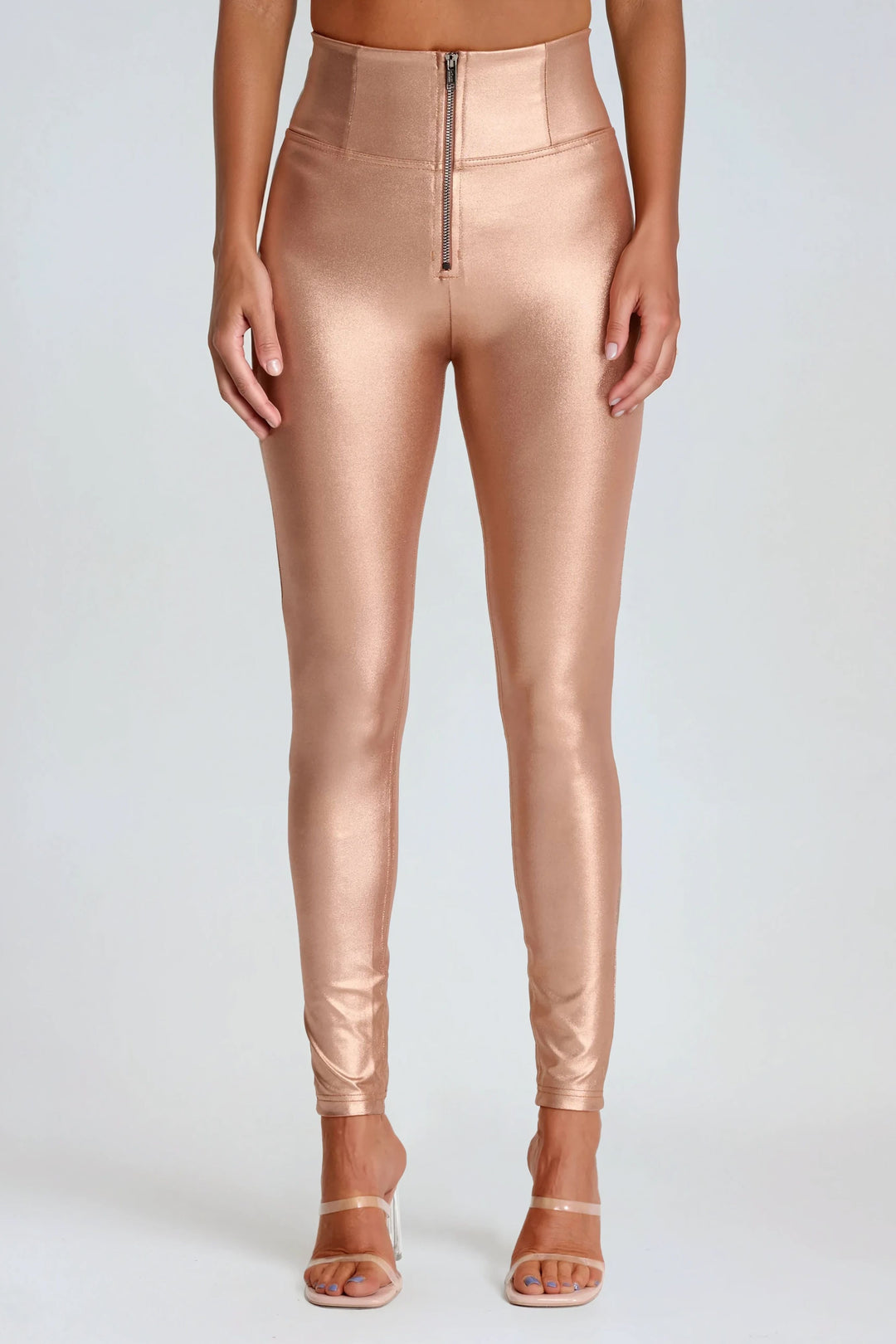 (WRUP2HHS453-M110) Super High Waist WR.UP® met Shiny Coating