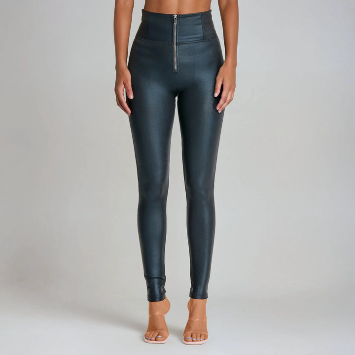 (WRUP2HHS453-N1) D.I.W.O.®  Super High Waist met een Shiny Coating