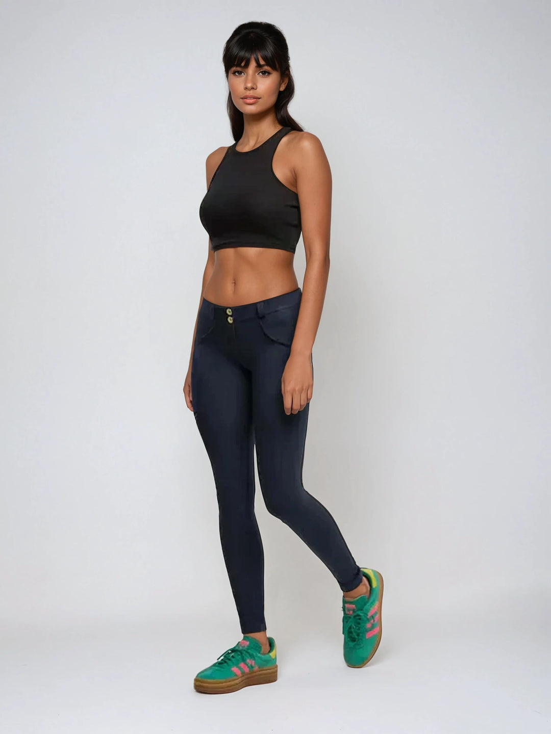 (WRUP2RC001ORG-B94) Skinny Basic WR.UP® met een Regular Waist in Zacht Katoen