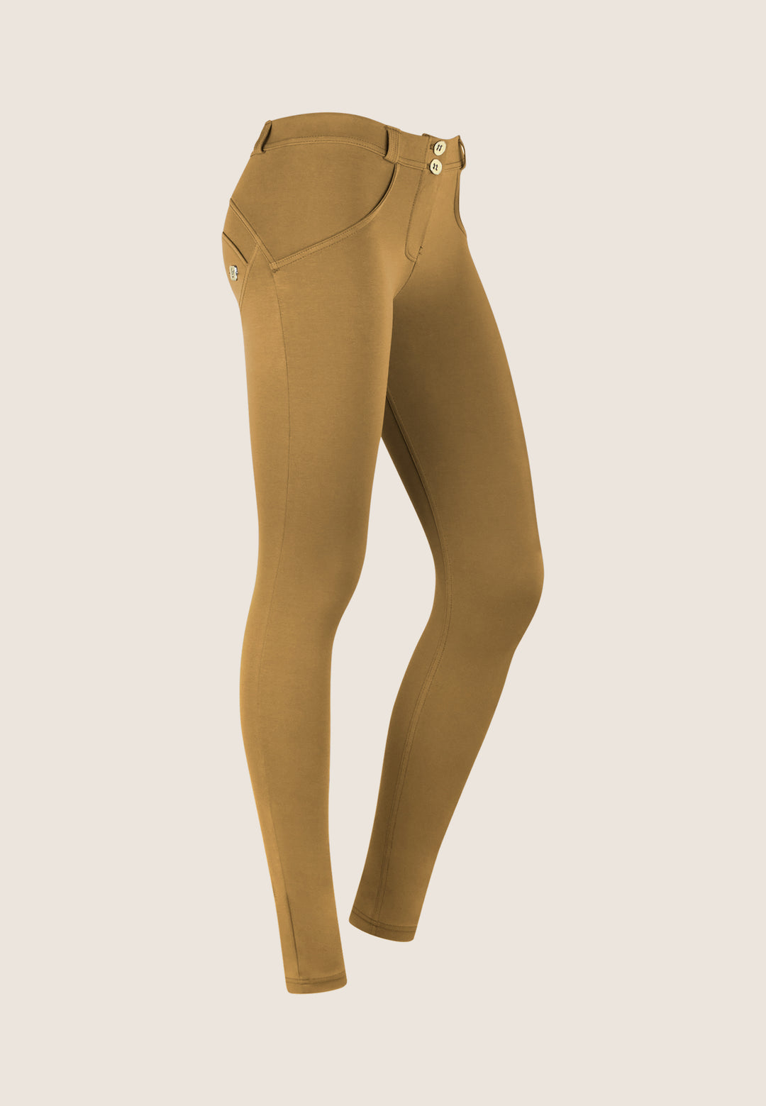 (WRUP2RC001ORG-V141) Skinny Basic WR.UP® met een Regular Waist in Zacht Katoen