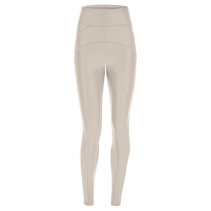 (WRUP2SHF313-Z102)  Leather Look WR.UP® met Hoge Taille en Stoere Stiksels