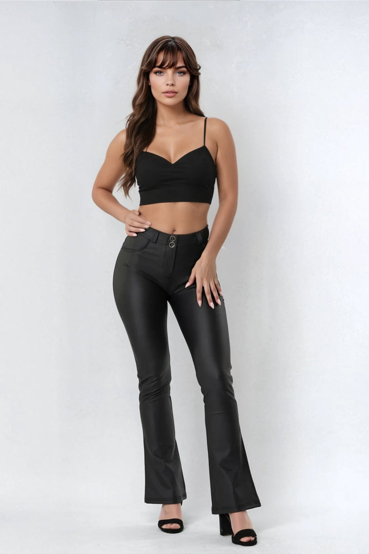 (WRUP47RF446-N) Subtle Flared WR.UP® in Leatherlook