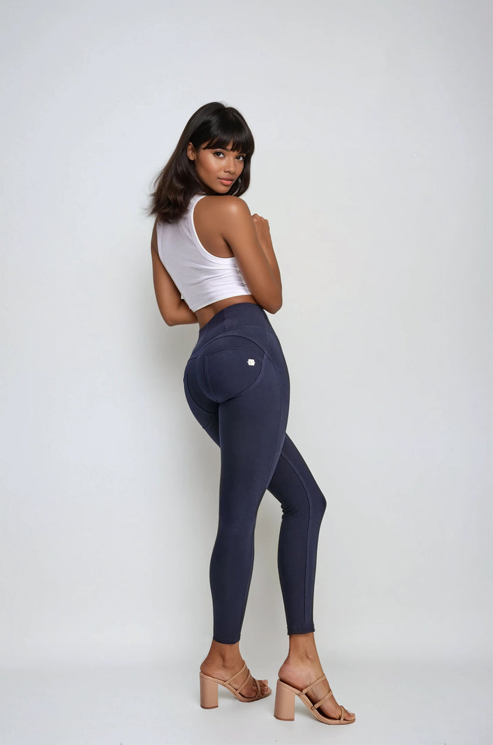 (WRUP2HC001ORG-B94) Basic WR.UP® met een Hoge Taille en Ritssluiting in Zacht Katoen