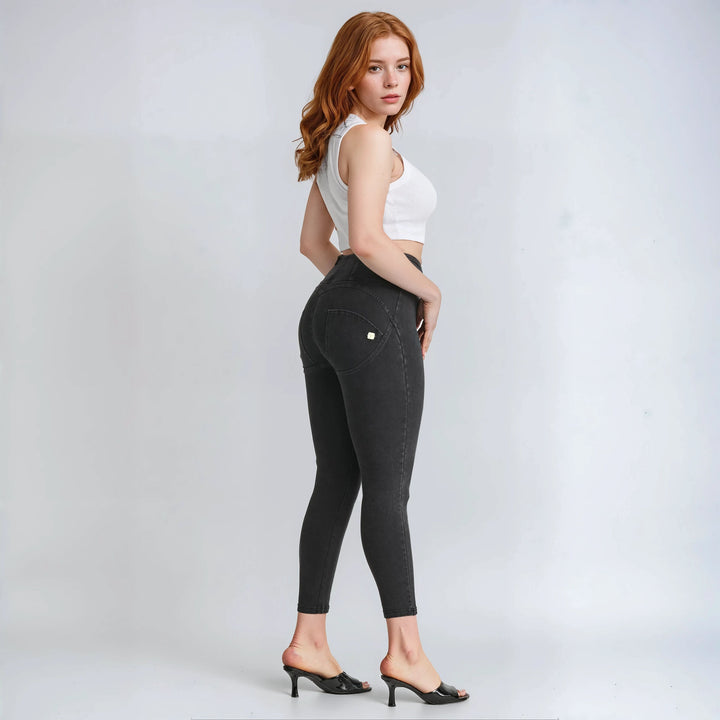 (WRUP4HC002ORG-J7N) Denim Look WR.UP® High Waist in Enkel Lengte