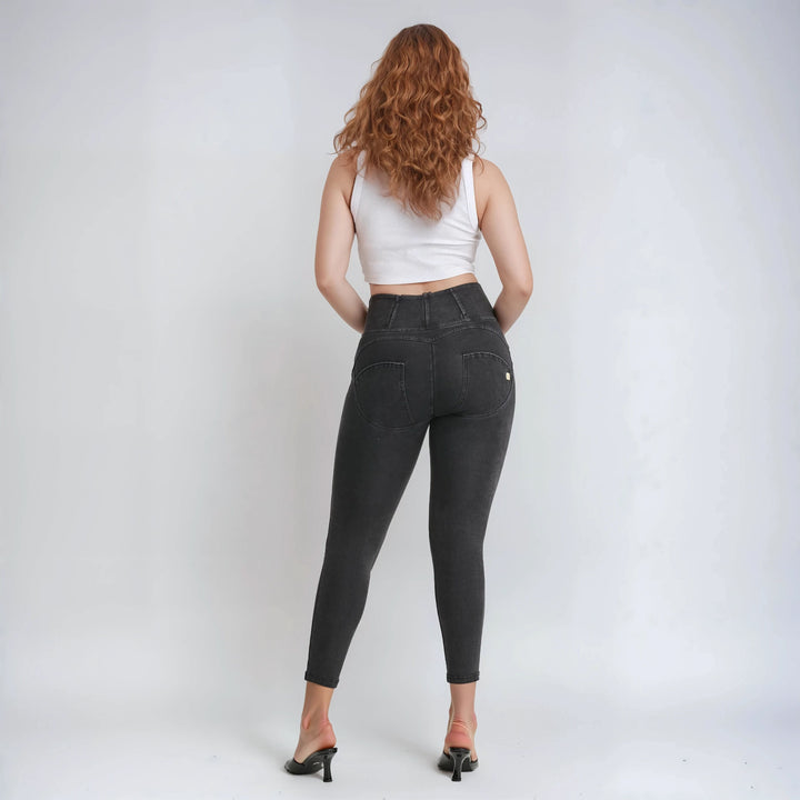 (WRUP4HC002ORG-J7N) Denim Look WR.UP® High Waist in Enkel Lengte