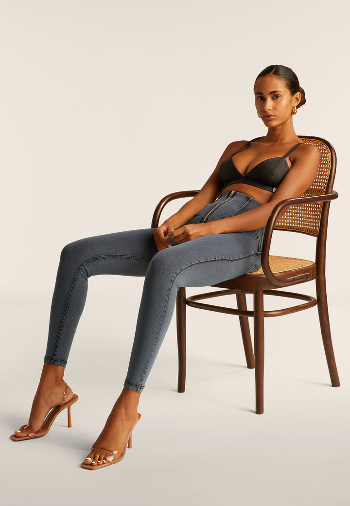 (WRUP4HS2503-J171N)  Stoere High Waist WR.UP® met Mooie Denim Washing