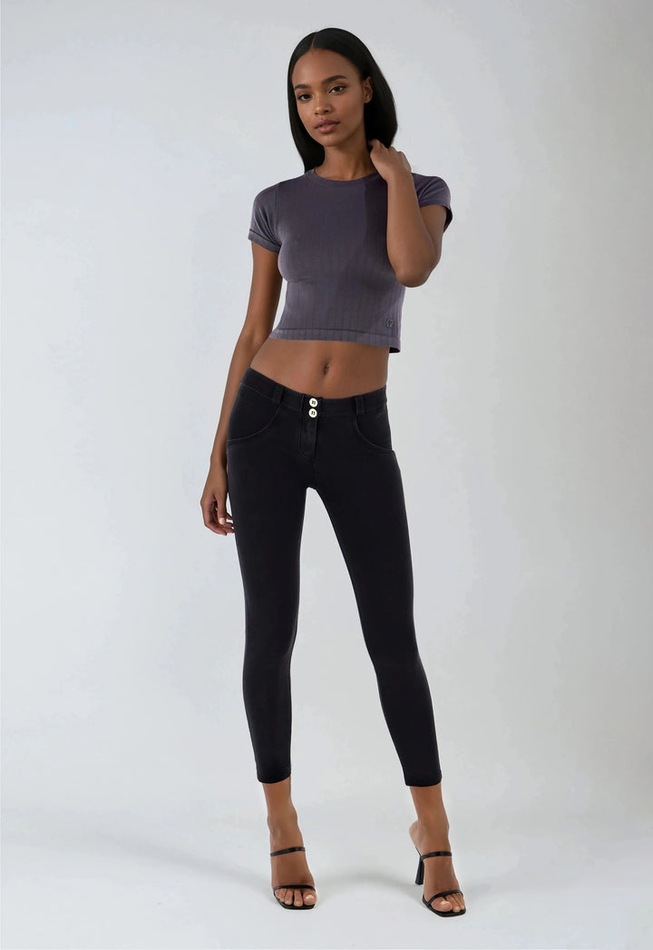 (WRUP4RC002ORG-J7N) Denim Look Regular Waist WR.UP® in Enkel Lengte