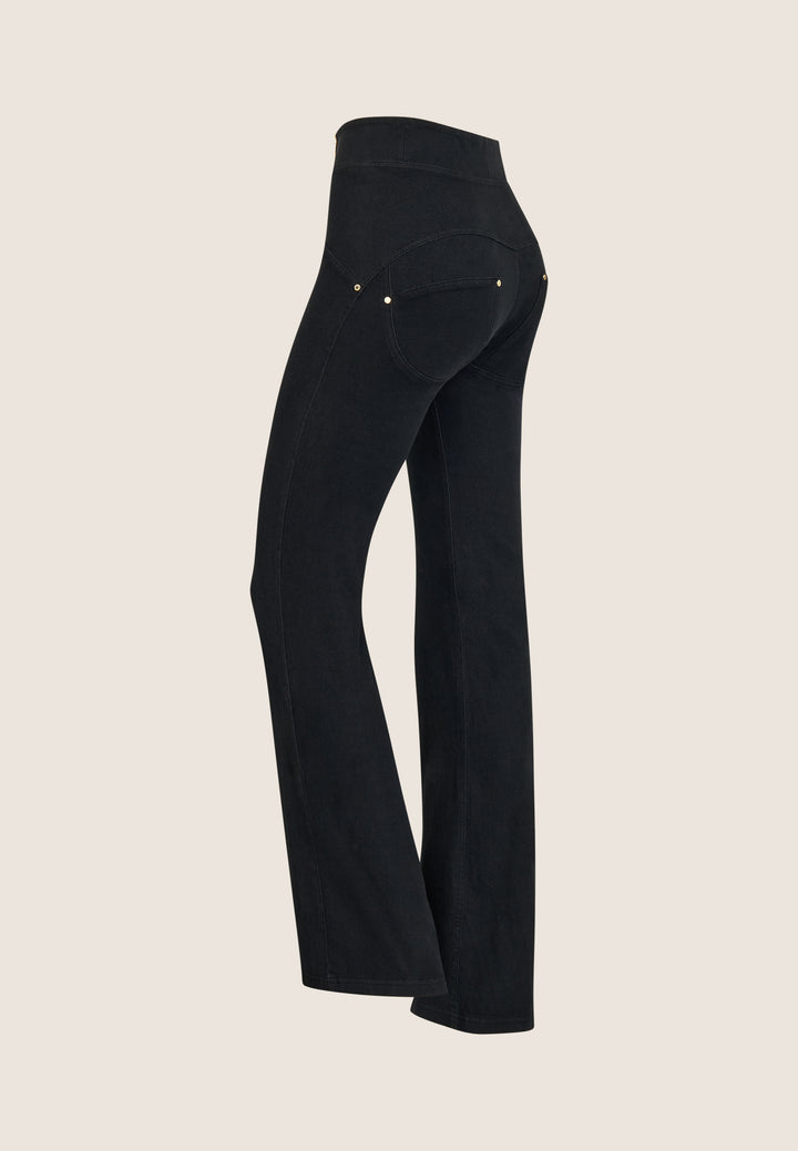 (WRUPSNUG11HF411-N) High Waist WR.UP® met Gouden Details in Woven Denim