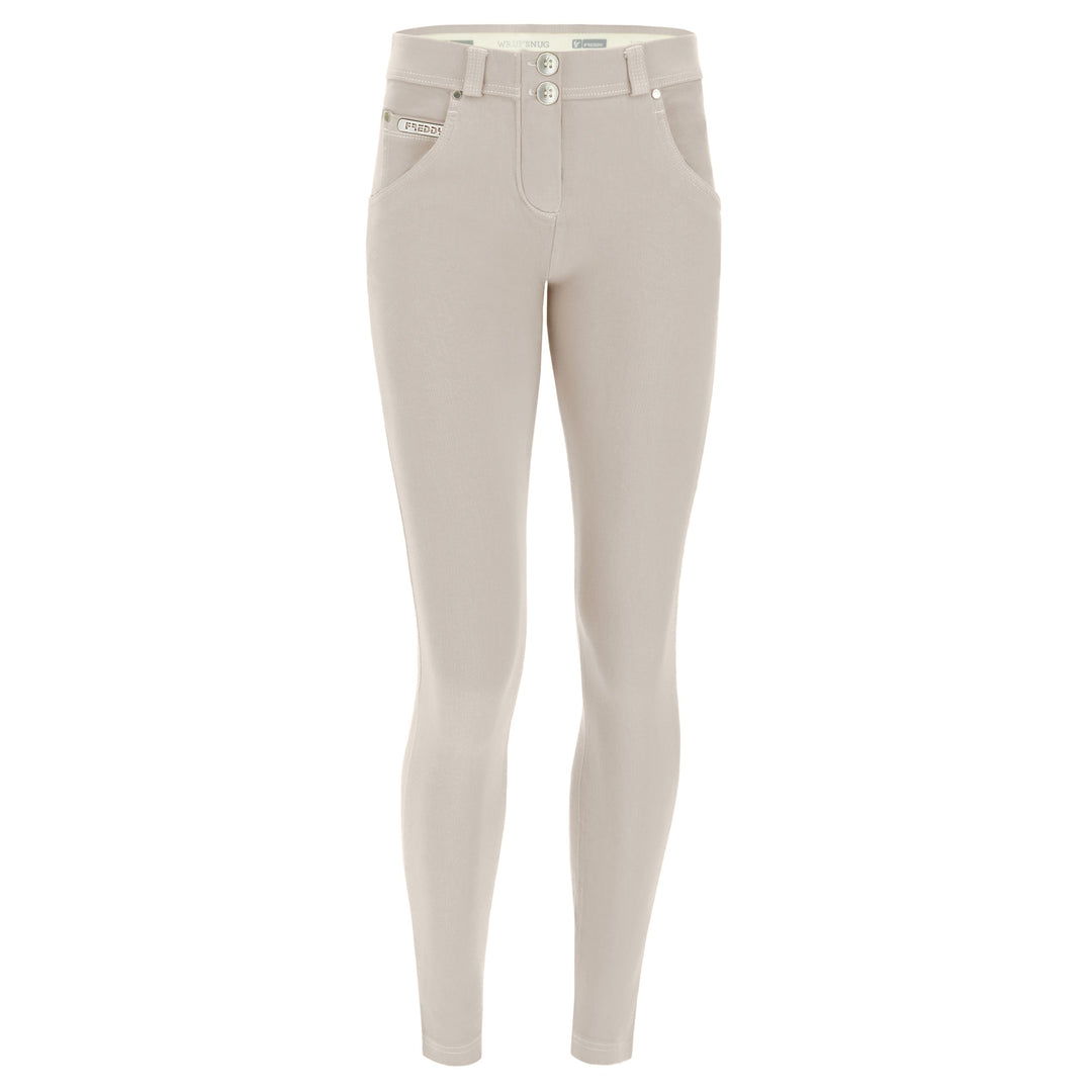 (WRUPSNUG1RC017-I42) Woven Denim WR.UP® Jeans met Regular Waist