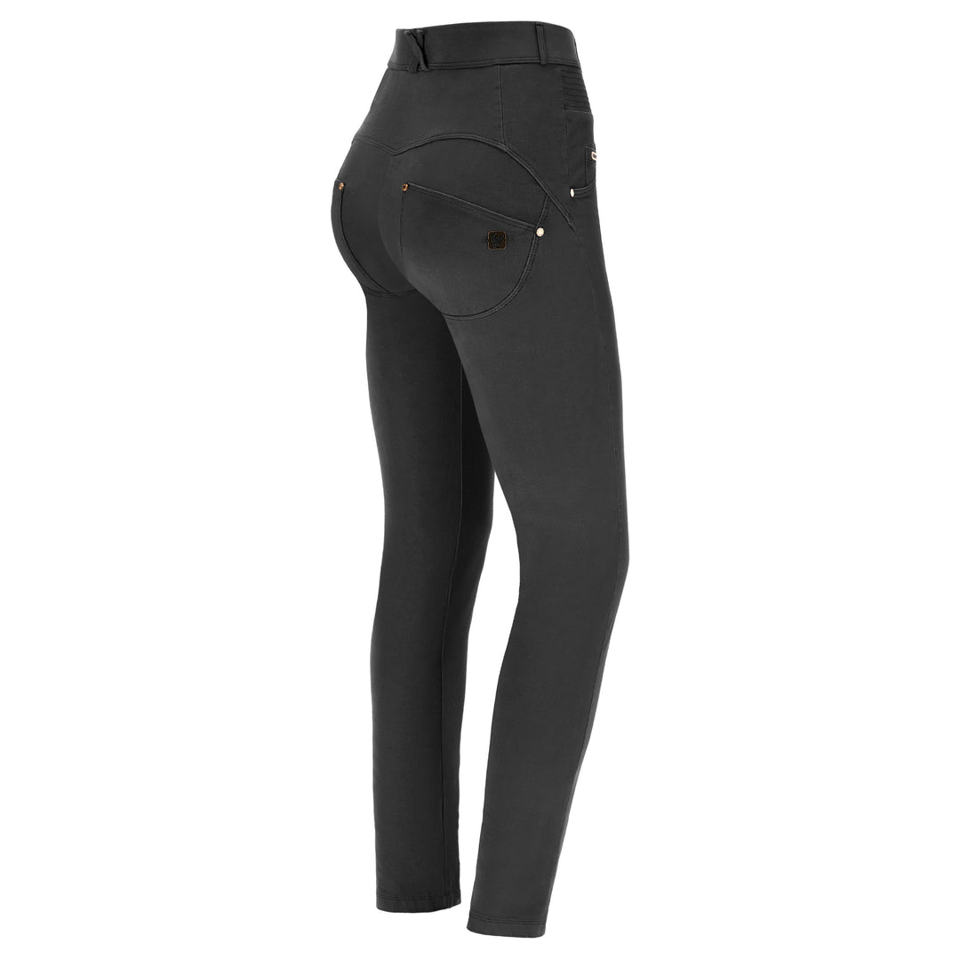 (WRUPSNUG1SHF314-N) ♡ WR.UP® Woven Denim met Hoge Taille ♡