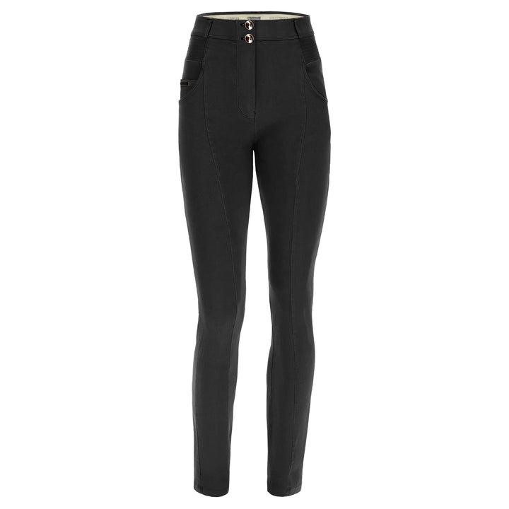 (WRUPSNUG1SHF314-N) ♡ WR.UP® Woven Denim met Hoge Taille ♡