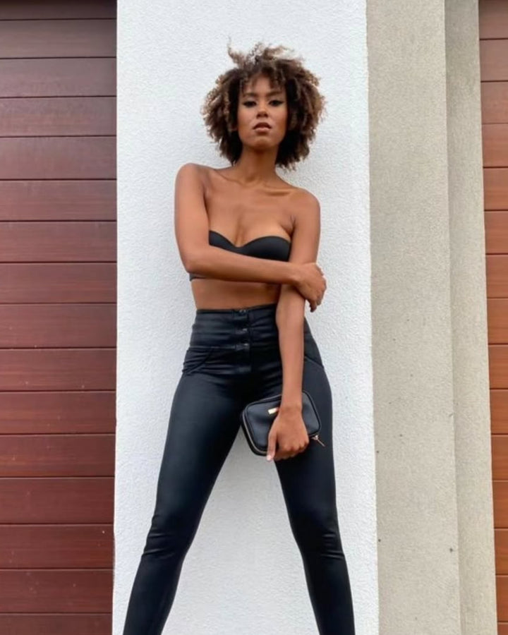 (WRUP4SHF438-N1) WR.UP® met Super Hoge Knoopsluiting en Zwarte Shiny Coating