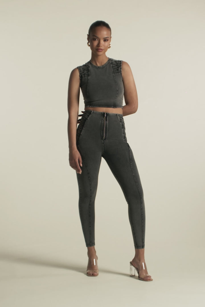 (WRUP4HS2502-J131N) Stoere High Waist WR.UP® met Gevlochten Details ♥