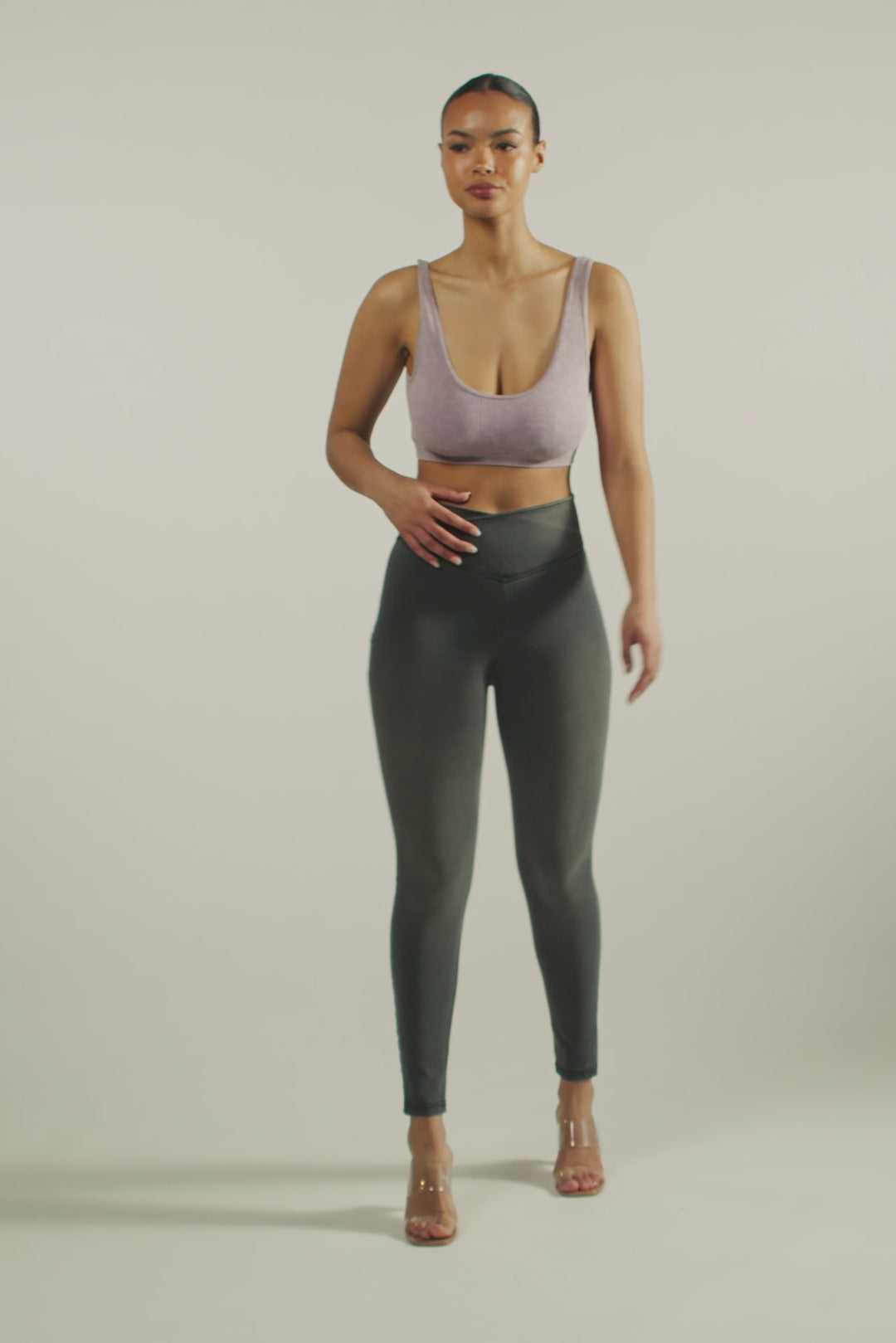 (WRUP4HF468-J125N High Waist WR.UP® met Zijsluiting en Riempje in de Zij ♥