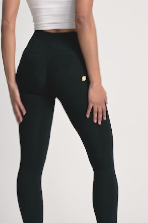 (WRUP2HC001ORG-N) Basic WR.UP® met een Hoge Taille en Ritssluiting in Zacht Katoen