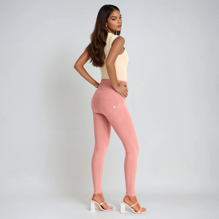 (WRUP2HC001ORG-P25) Basic WR.UP® met een Hoge Taille en Ritssluiting in Zacht Katoen