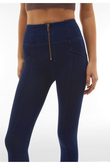 (WRUP4HS402-J0B) Ankle Length WR.UP® Denim with Gold Zip