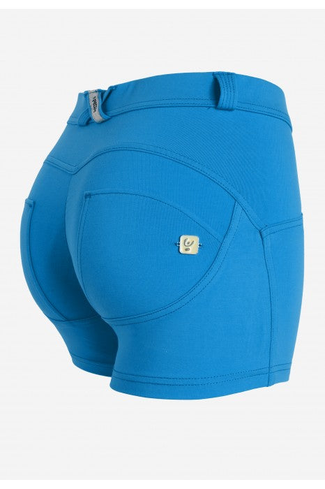 freddy pantroom organic cotton shorts regular waist soft comfortable shaping push up shapewear  blue bright blauw