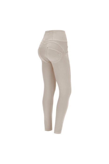 (WRUPSNUG1HC017-I42) Woven Denim WR.UP® Jeans met Hoge Taille