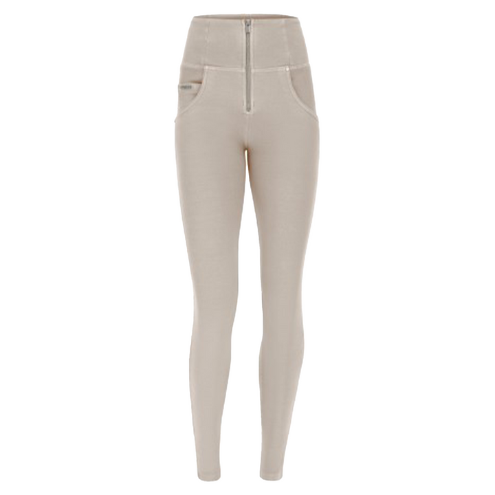 (WRUPSNUG1HC017-I42) Woven Denim WR.UP® Jeans met Hoge Taille