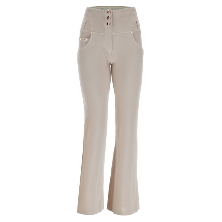 (WRUPSNUG29SHF324-I42) Woven Denim Flared WR.UP® Jeans met Hoge Taille