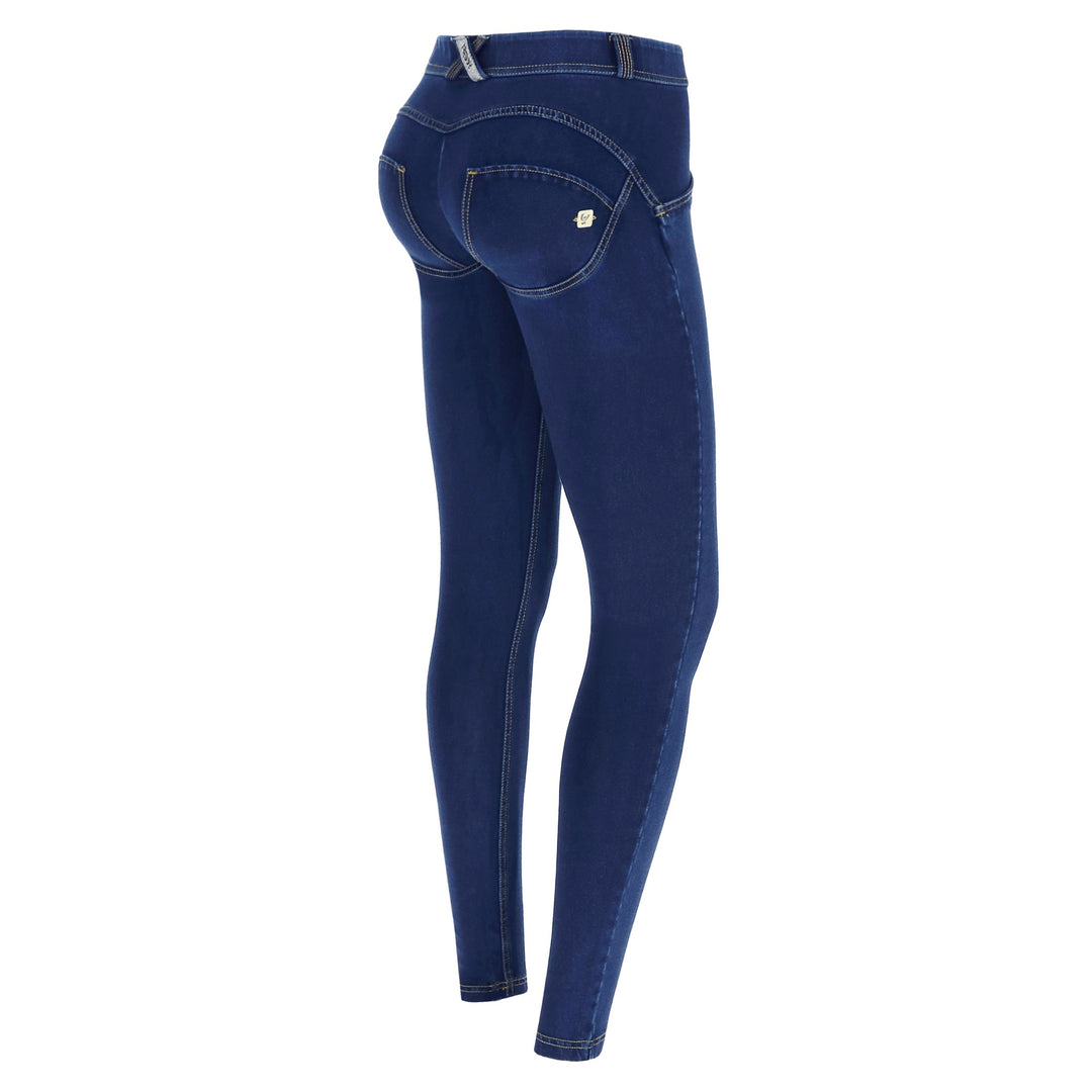 (WRUP1RC002-J0Y) Blauwe WR.UP® Regular Waist in Denim Look