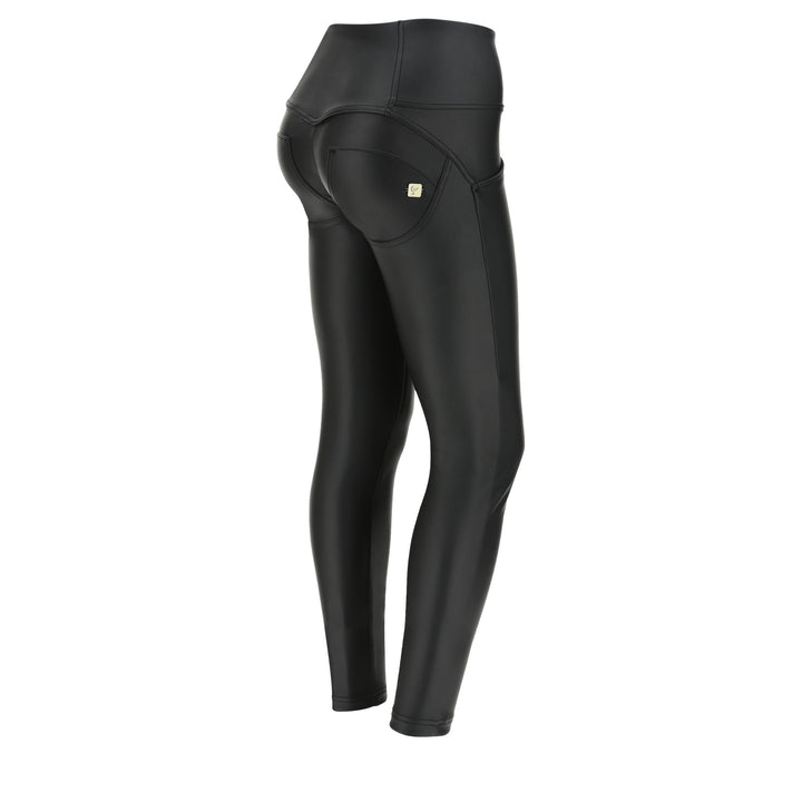 (WRUP4BHC006PREC-N) Leather Look WR.UP® Hoge Taille en Enkel Lengte met Knoopsluiting