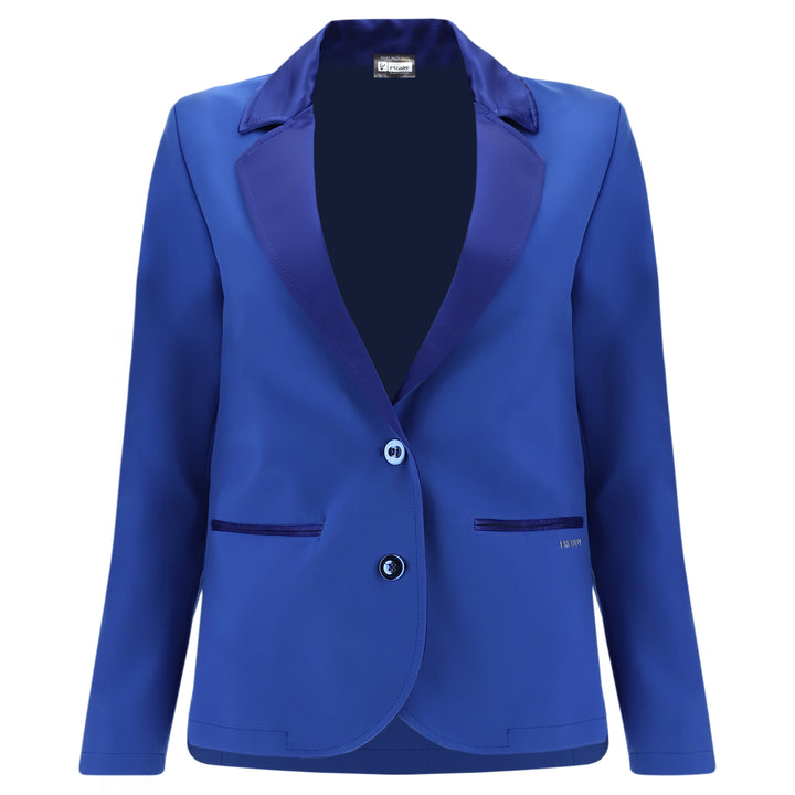 (F0WTWJ1-B12)DINNER JACKET WITH SATIN DETAILS