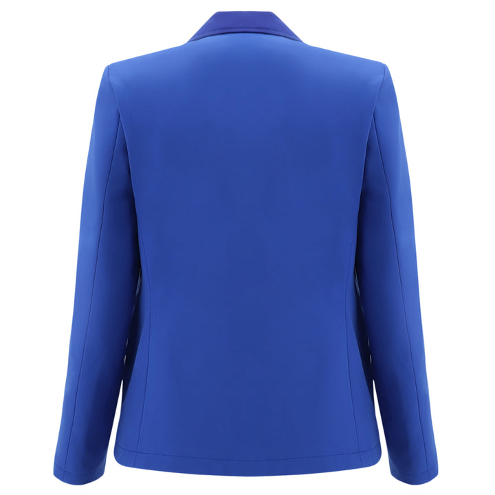 (F0WTWJ1-B12)DINNER JACKET WITH SATIN DETAILS