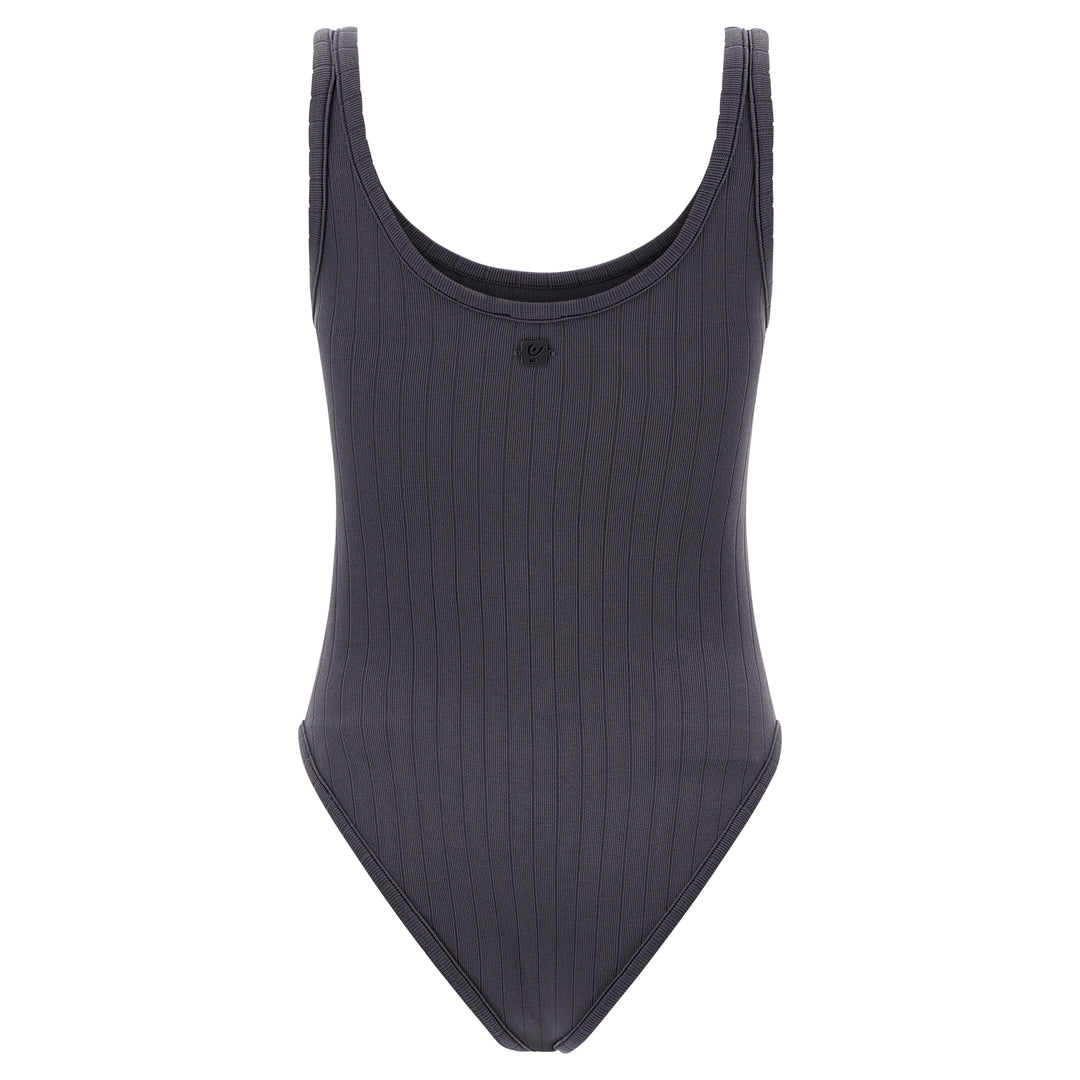 S3WDOY1-G100 Grijze Body in Rib Katoen